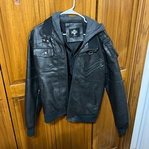 Black pleather jacket